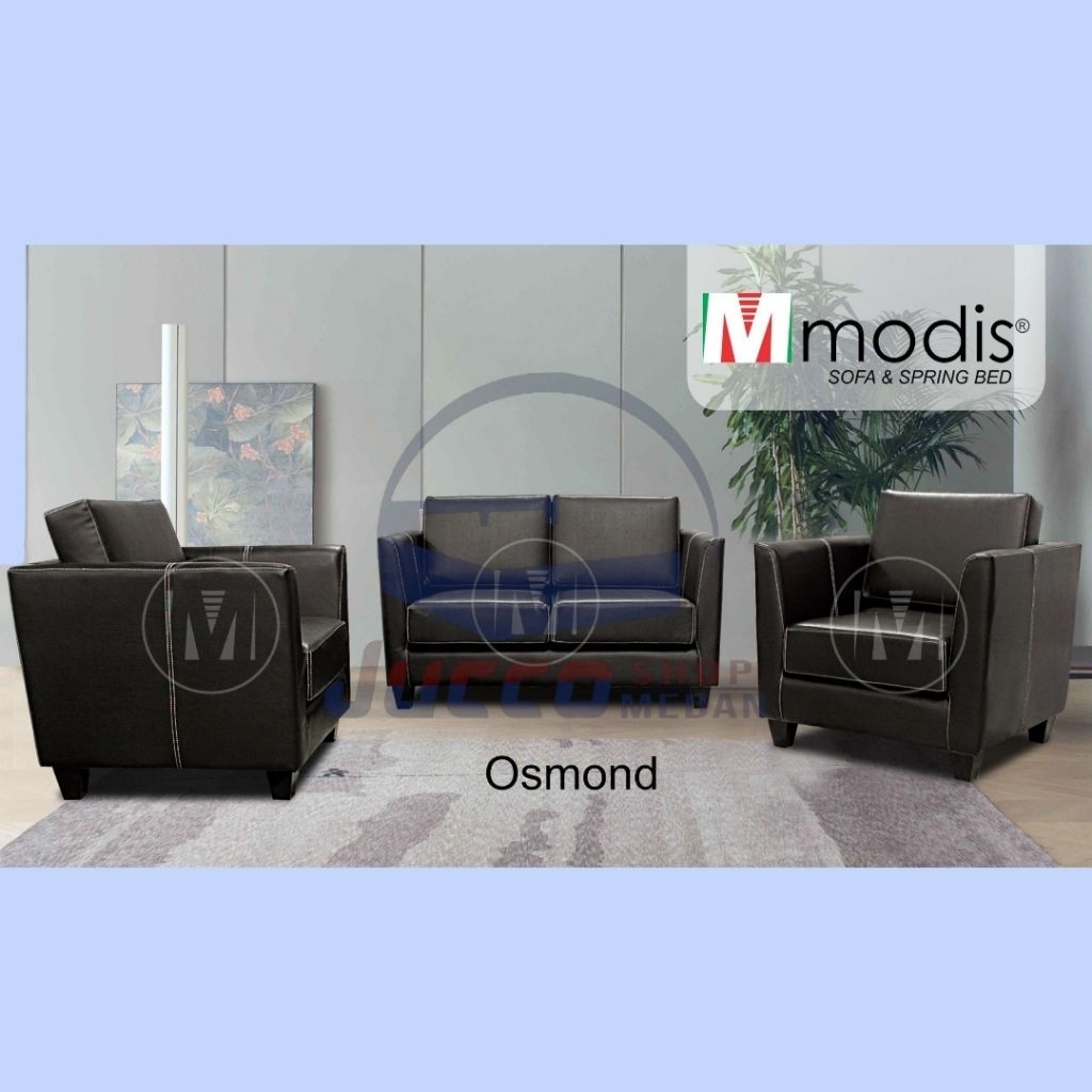 [ Golden Furniture ] Sofa Modis Osmand 211 - Sofa Kantor 211 Minimalis Mewah - Sofa Tamu Oscar Mewah