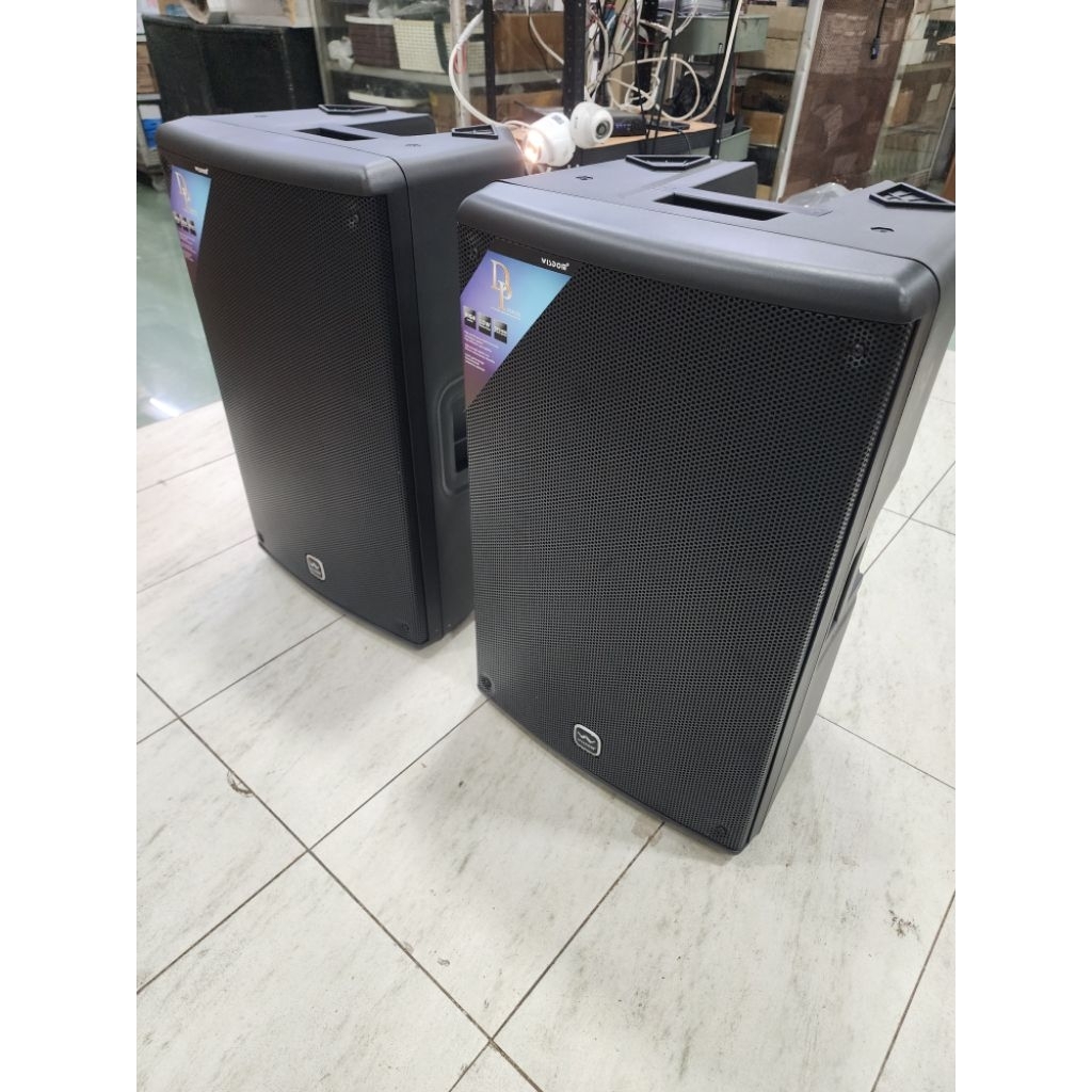 (JUAL 2 BUAH) speaker aktif 15 inch wisdom DP15 pro / DP15Pro - ORIGINAL RESMI