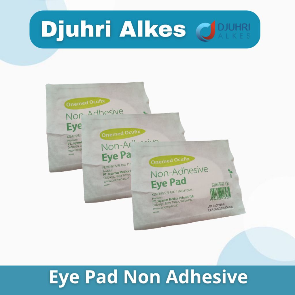 Onemed Ocufix / Eye Pad Non-Adhesive / Eye Pad Adhesive