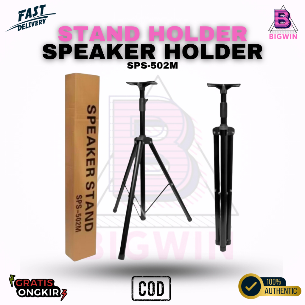 SPEAKER STAND SPS-502M STAND SPEAKER TRIPOD SPEAKER MONITOR AKTIF