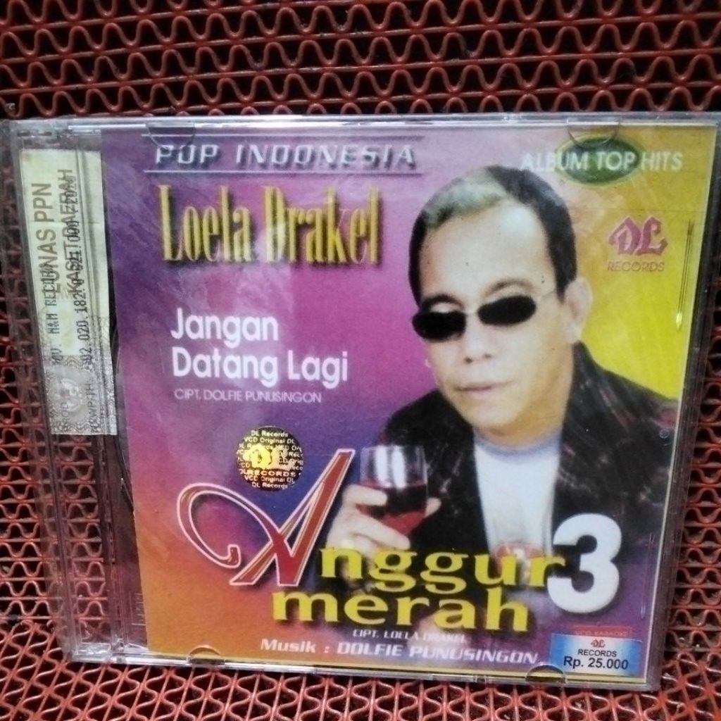 VCD KARAOKE LOELA DRAKEL 3,100% ORIGINAL BARU DAN MASIH SEGEL