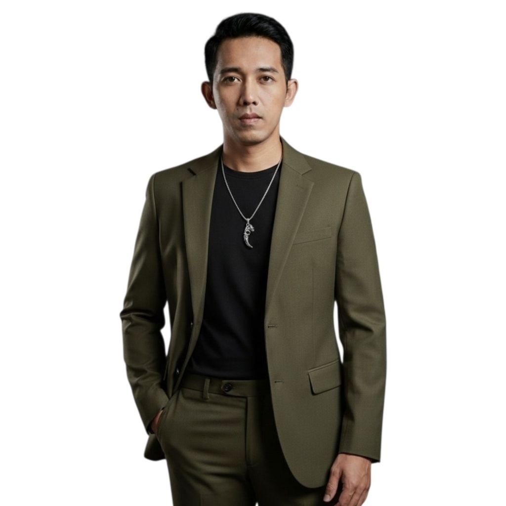 Jas Pria Hijau Army/Jas Formal Kantor Aneka warna /Blazer Pria Formal Slimfit Terlaris