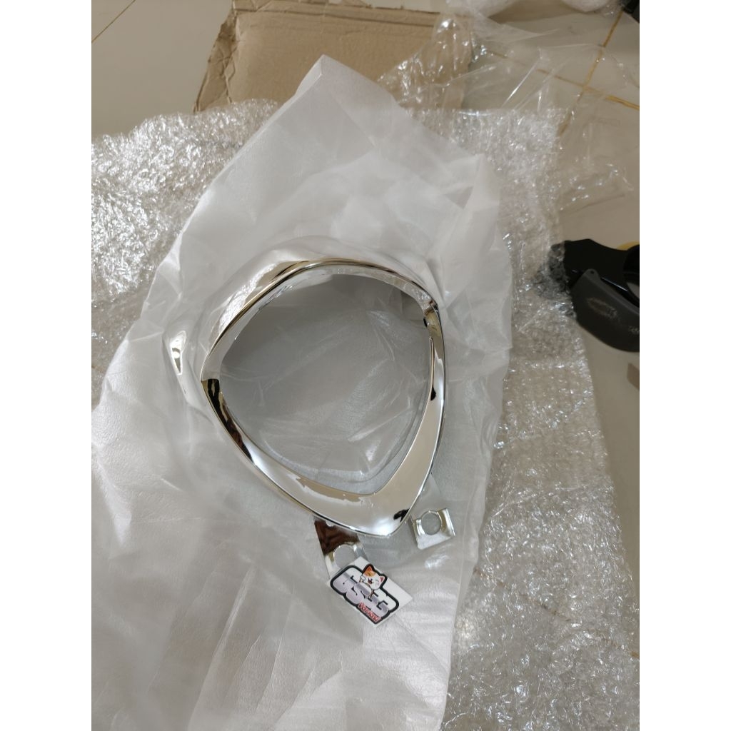cover lampu depan Fino fi 115 125 chrome Thailand