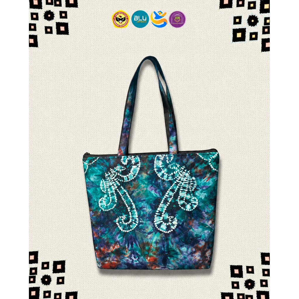 Ecoprint tote bag