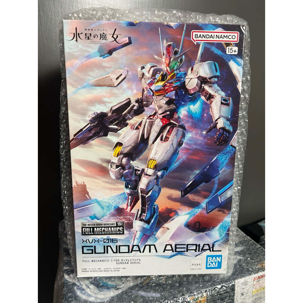 FM Aerial Gundam Full Mechanic Original Bandai 1/100 NEW MIB