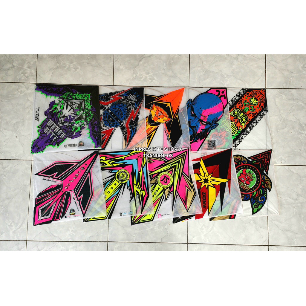 Paket Layangan Sukhoi Turnamen Warok Hayate X Warok Elkusla