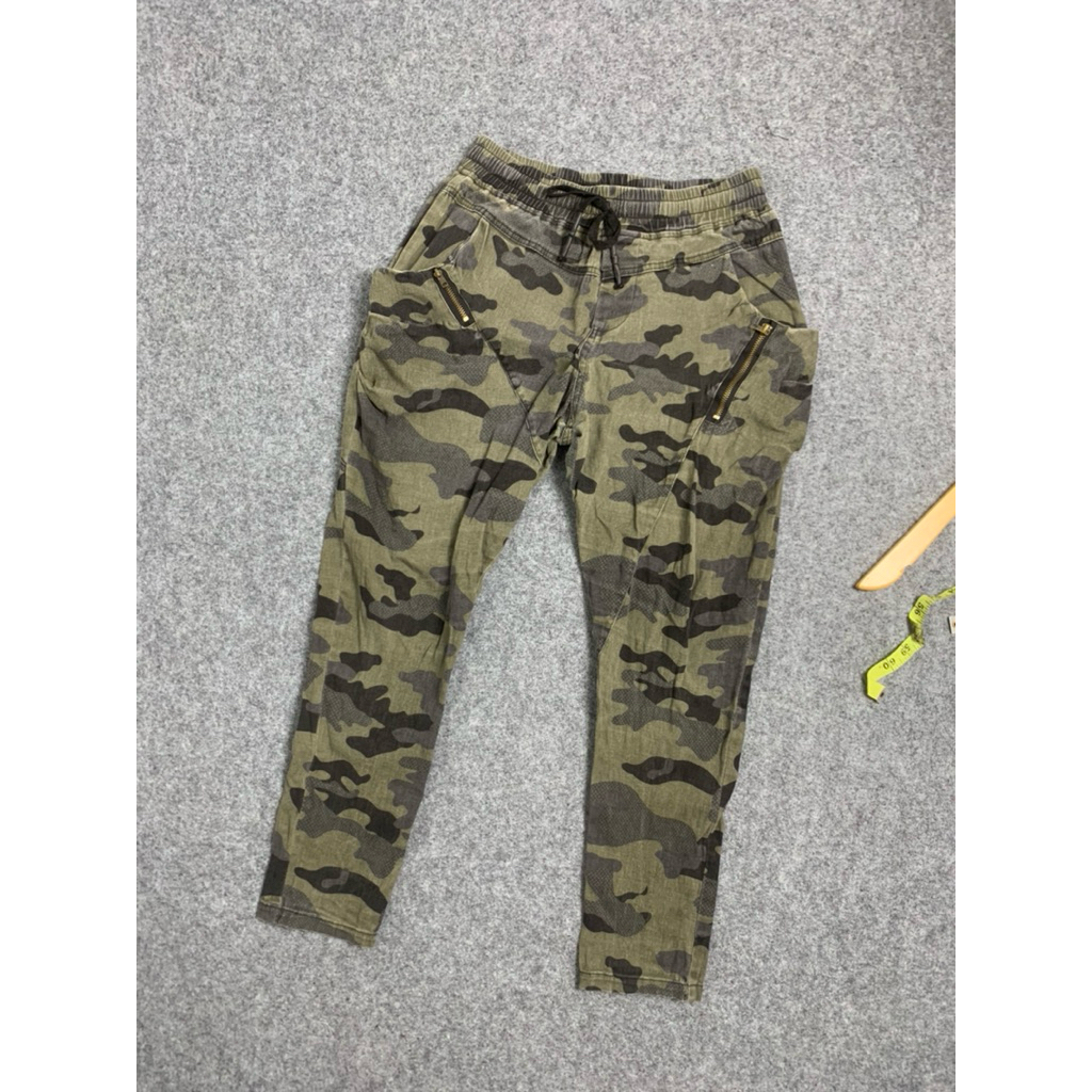 Vintage Faded Xyfe Long Cargo Camo