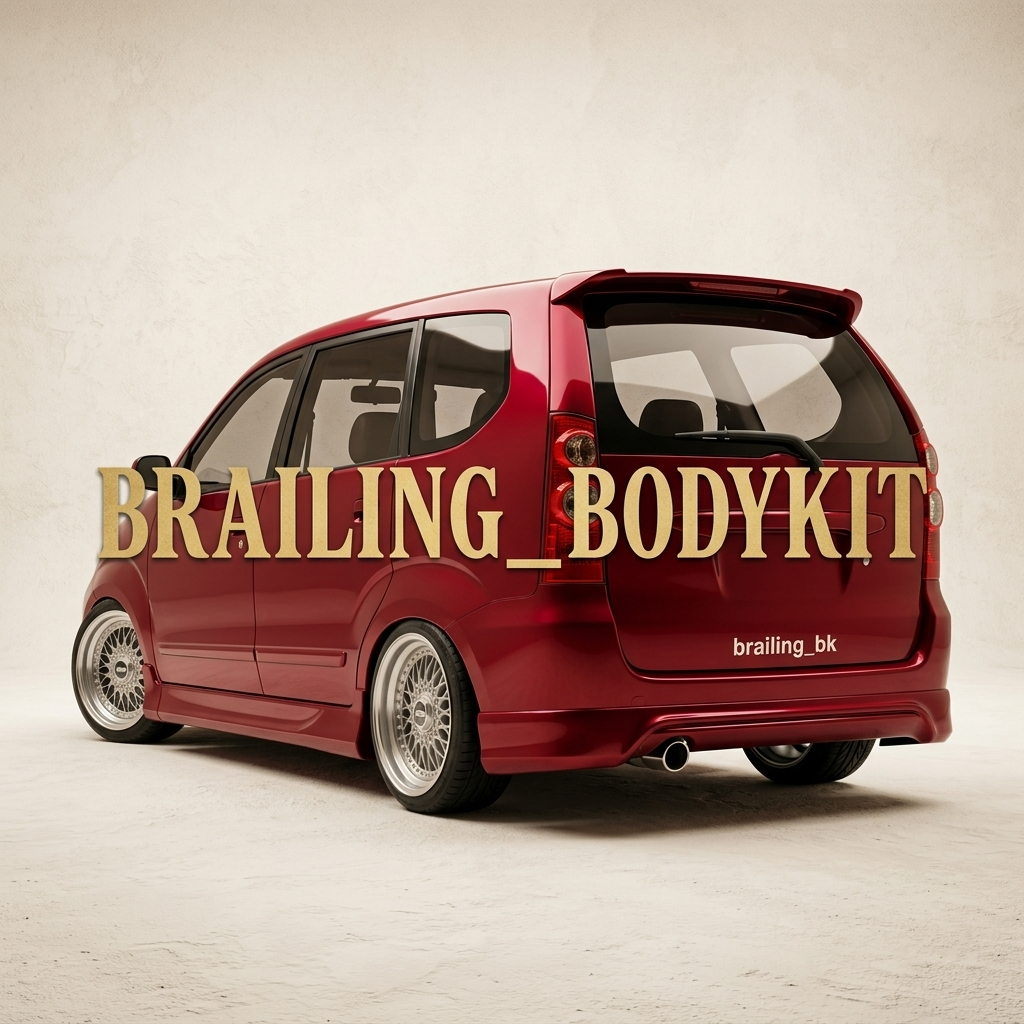 BODYKIT belakang avanza old yups Duraflex