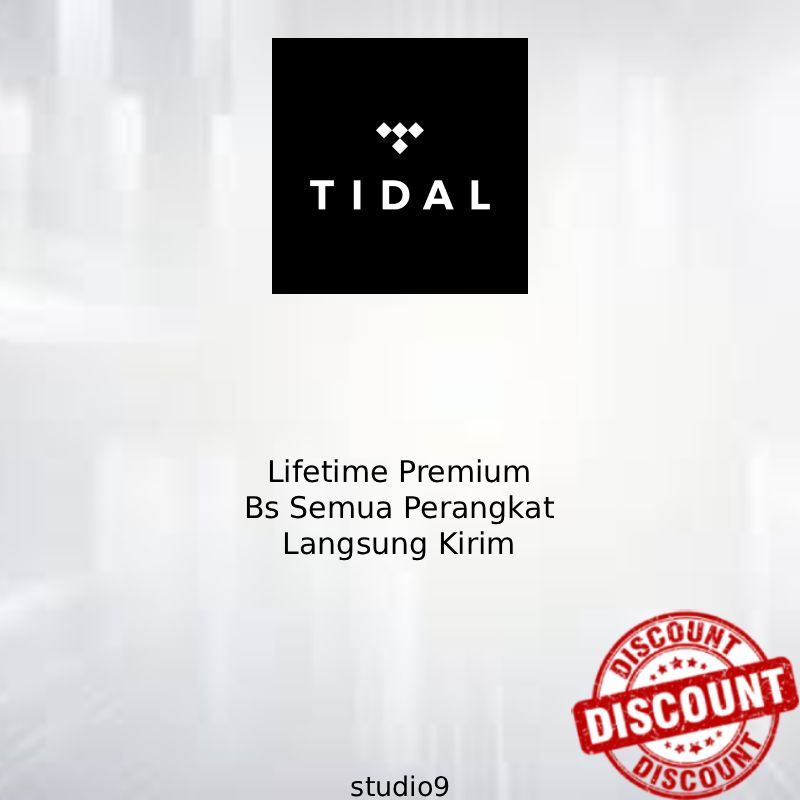 LIFETIME TIDAL HIFI PLUS MASTER PREMIUM ACCOUNT FULL GARANSI
