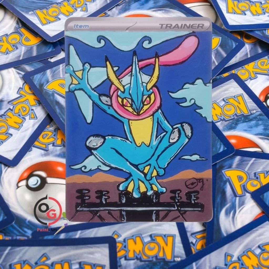 kartu pokemon art greninja