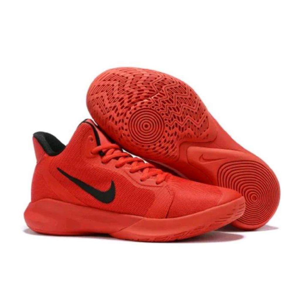 Sepatu Basket Precision 3 Red/Black Olahraga