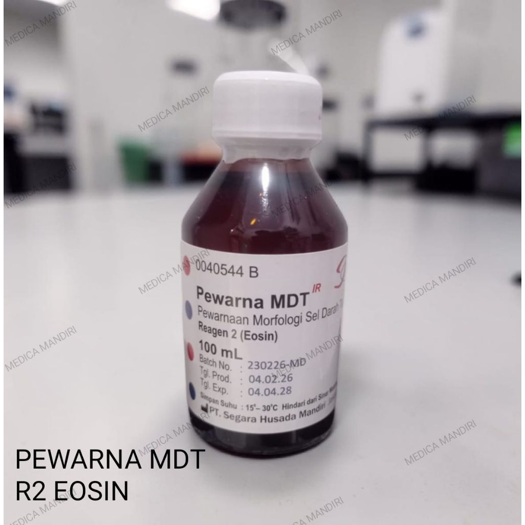 Eosin Indo Reagen Pewarna MDT Reagen 2 Eosin