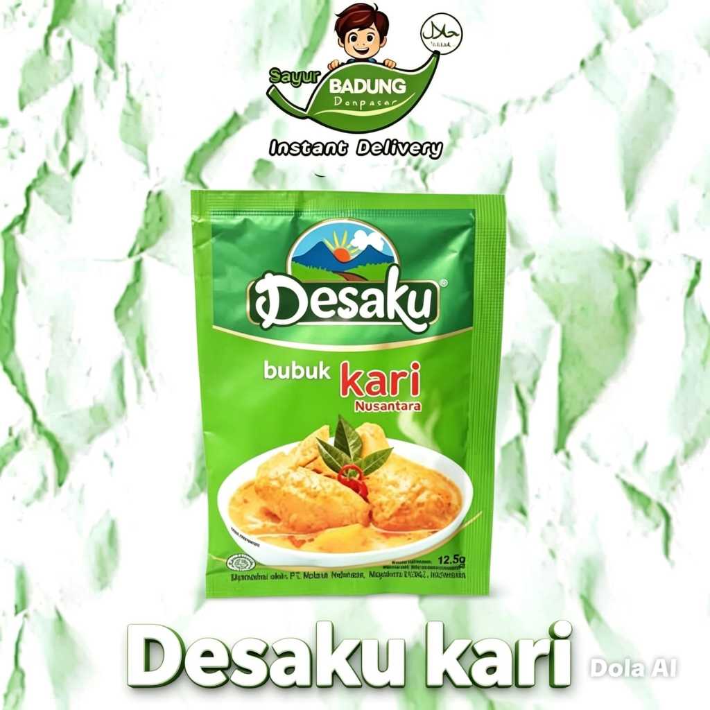 DESAKU KARI 25gr / DESAKU BUMBU KARI BUBUK 25gr / KARE