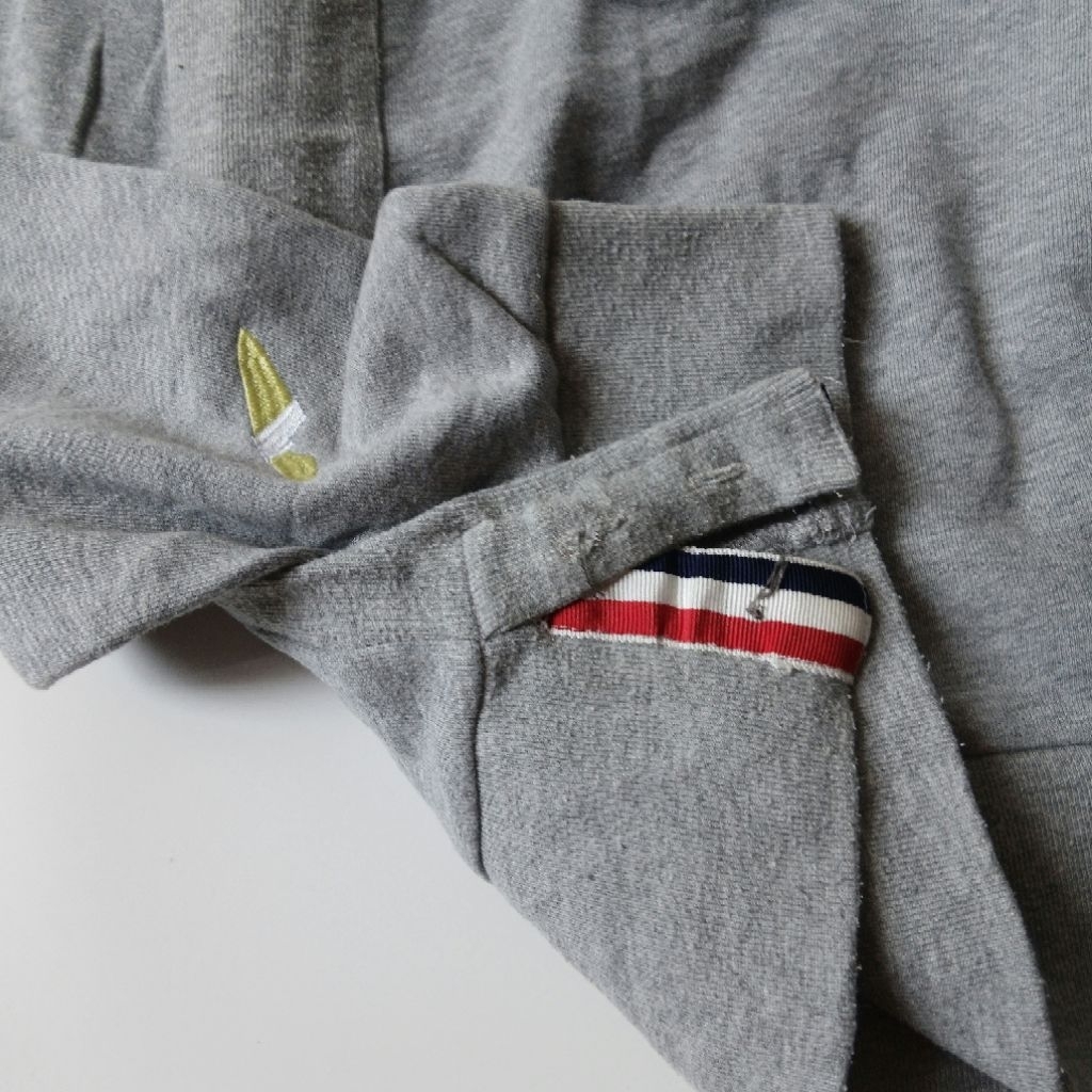 thom browne shark zip hoodie