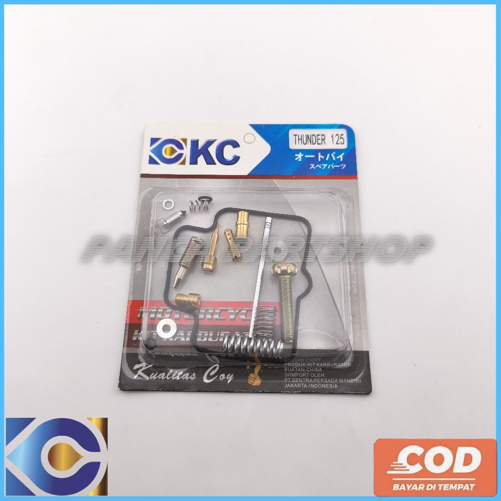 KC - REPARKIT SUZUKI THUNDER 125 KARBURATOR KIT CARBURATOR KARBU SPUYER SET PARKIT REPAIRKIT REPAR K