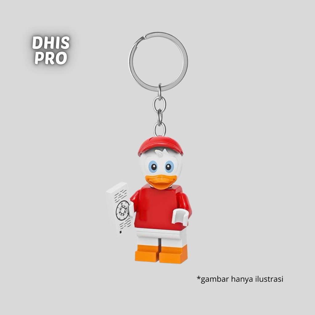 Dhis Project Gantungan Kunci Huey Donald Duck