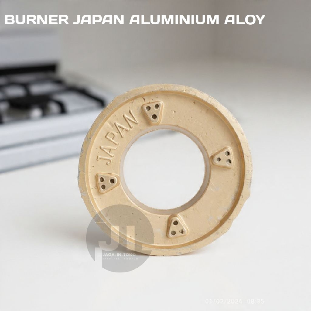 BURNER UNIVERSAL JAPAN ALUMINIUM/KOMPOR RRT/BURNER AIRLUX,PANALUX.ZUKO.WINNGAS DLL