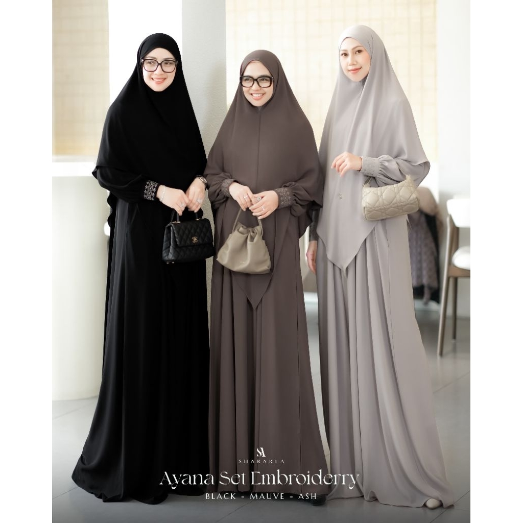 SHARAREA/Ayana set by Shararea/Set premium/Set terbaru/Set elegant