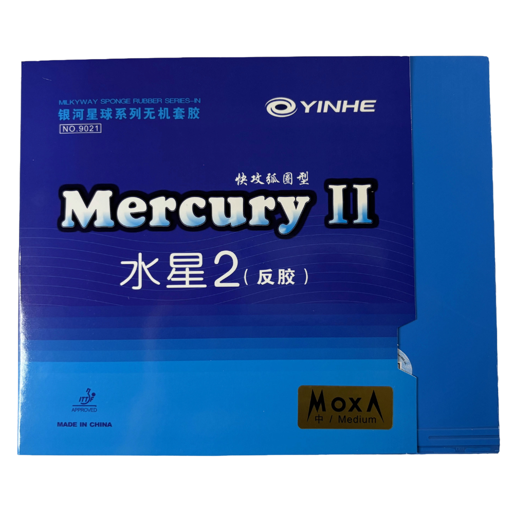 Yinhe Mercury II Medium - Rubber Karet Pingpong Bet Tenis Meja Yinhe Mercury 2