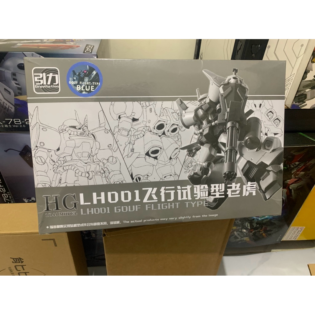 HG 1/144 Gouf Flight Type Blue Commander Yin li - NEW MIB