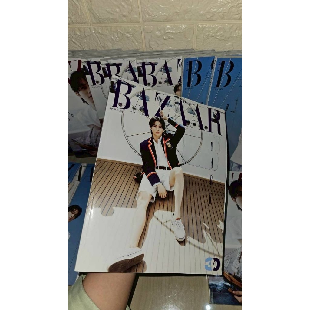 Ready Stock - Magazine Harper's Bazzar Mark Lee