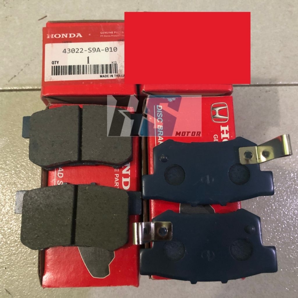 BRAKE PAD CAKRAM BELAKANG KAMPAS REM BELAKANG MOBIL HONDA NEW CRV GEN 2 ODYSSEY 2.4 STREAM 2.0 ACCOR
