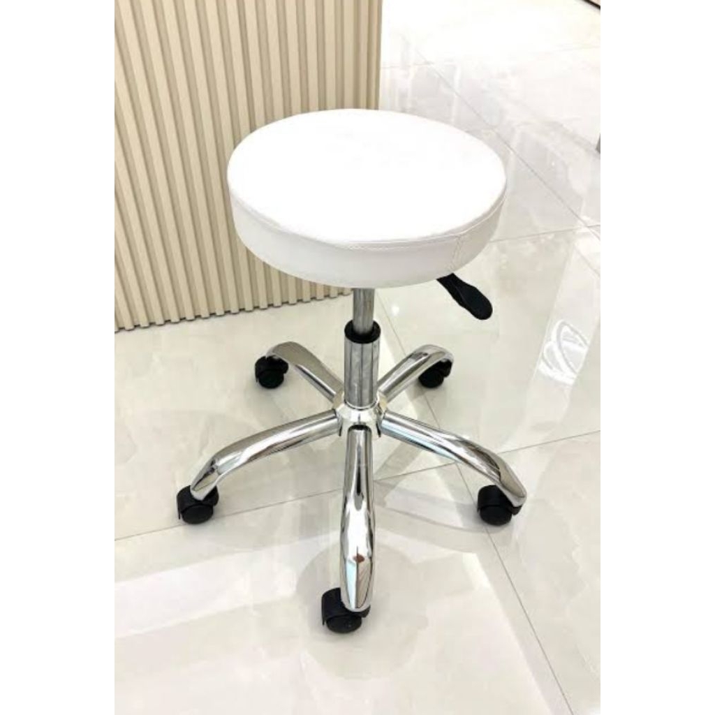 Kursi Facial Stainless, Kursi Beautycian Kursi Hydrolic