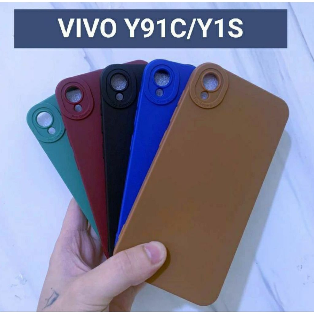 Case Pro Camera Vivo y91c / Case Bening Vivo y91c. Desain Fleksibel, 100% Baru.