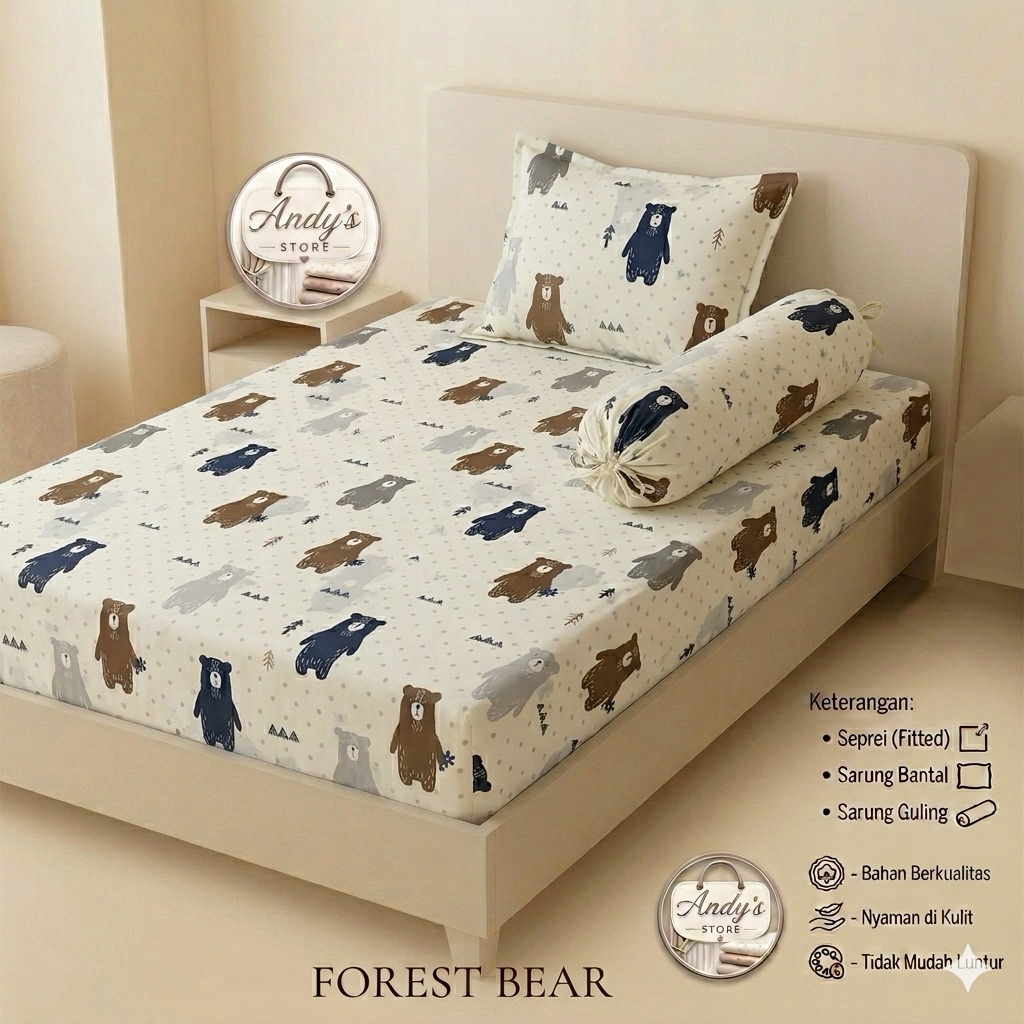 SPREI SINGLE BED 120x200 TERBARU / SPREI MINIMALIS AESTHETIC