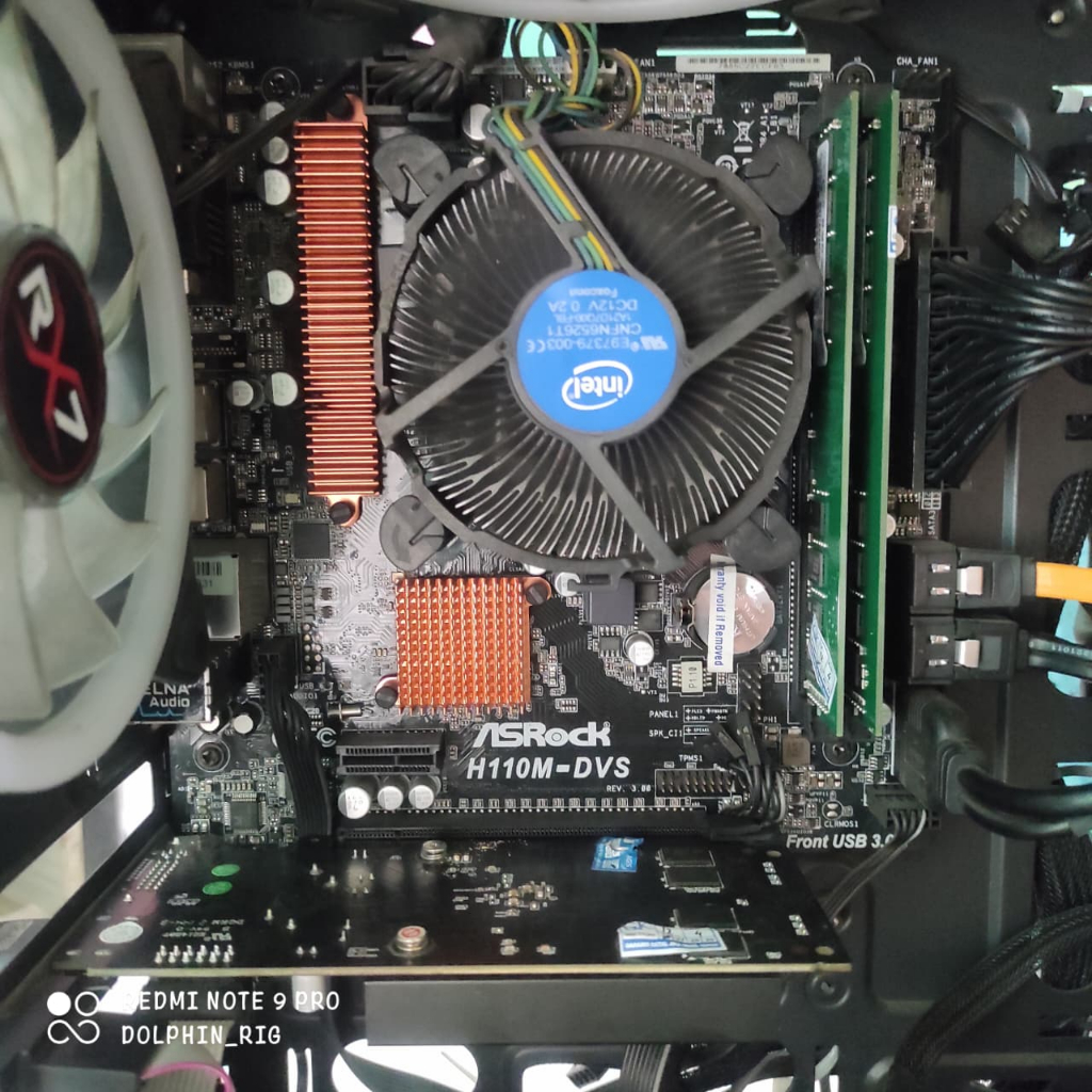 Paket minimalis | m-atx Asrock h110m ddr4 x G4560