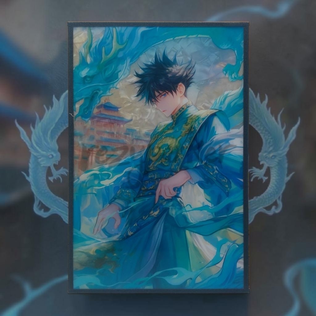 MEGUMI FUSHIGURO JUJUTSU KAISEN A6 SHIKISHI COLORED ART PAPER JJK 15x10CM KARTU TCG/CCG CARD COLLECT