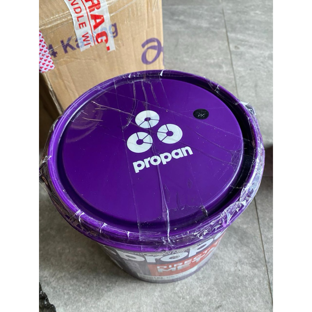Propan Cat Seng dan Galvanis Hitam Doff 4 kg