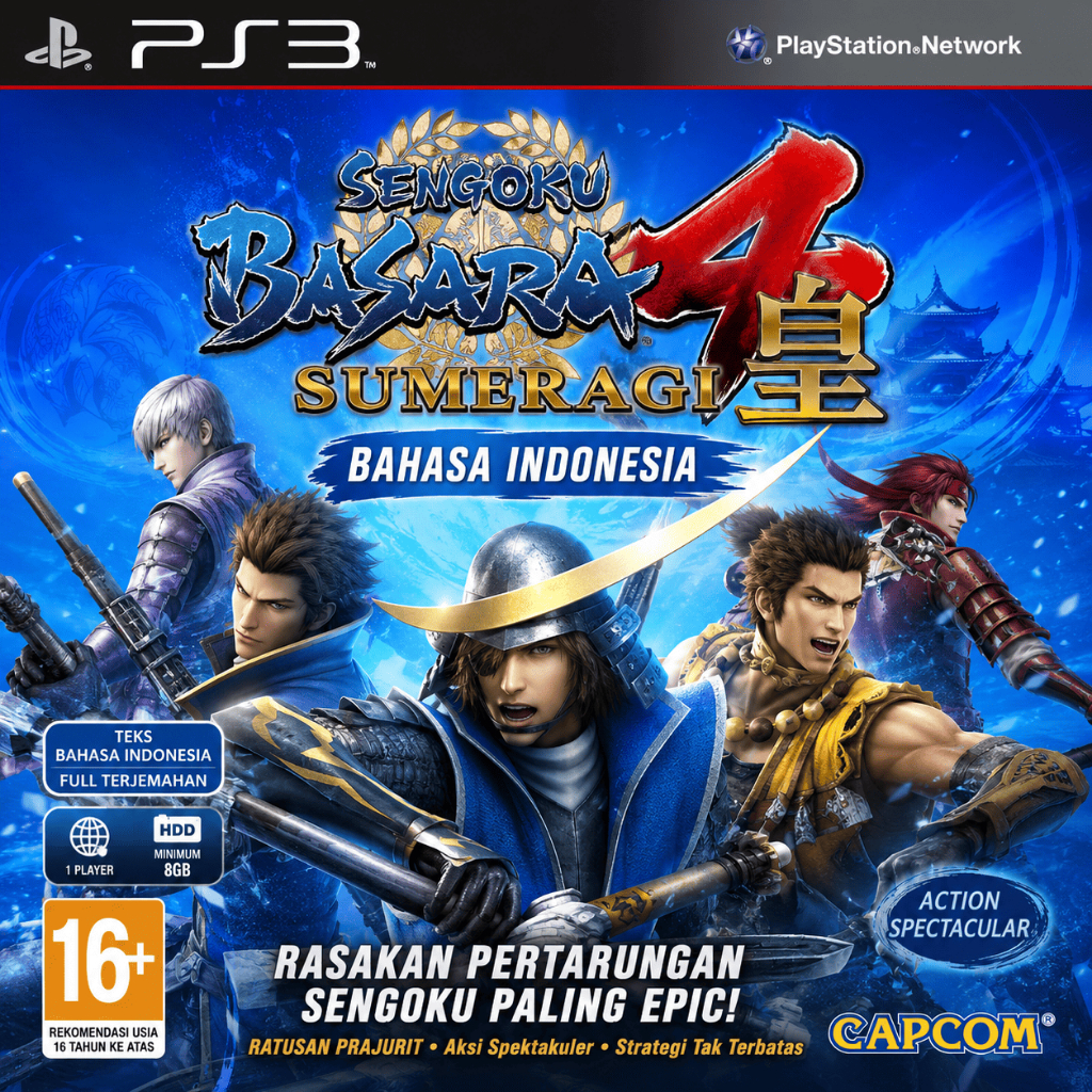 Sengoku Basara 4 Sumeragi PS3 Sub Indonesia