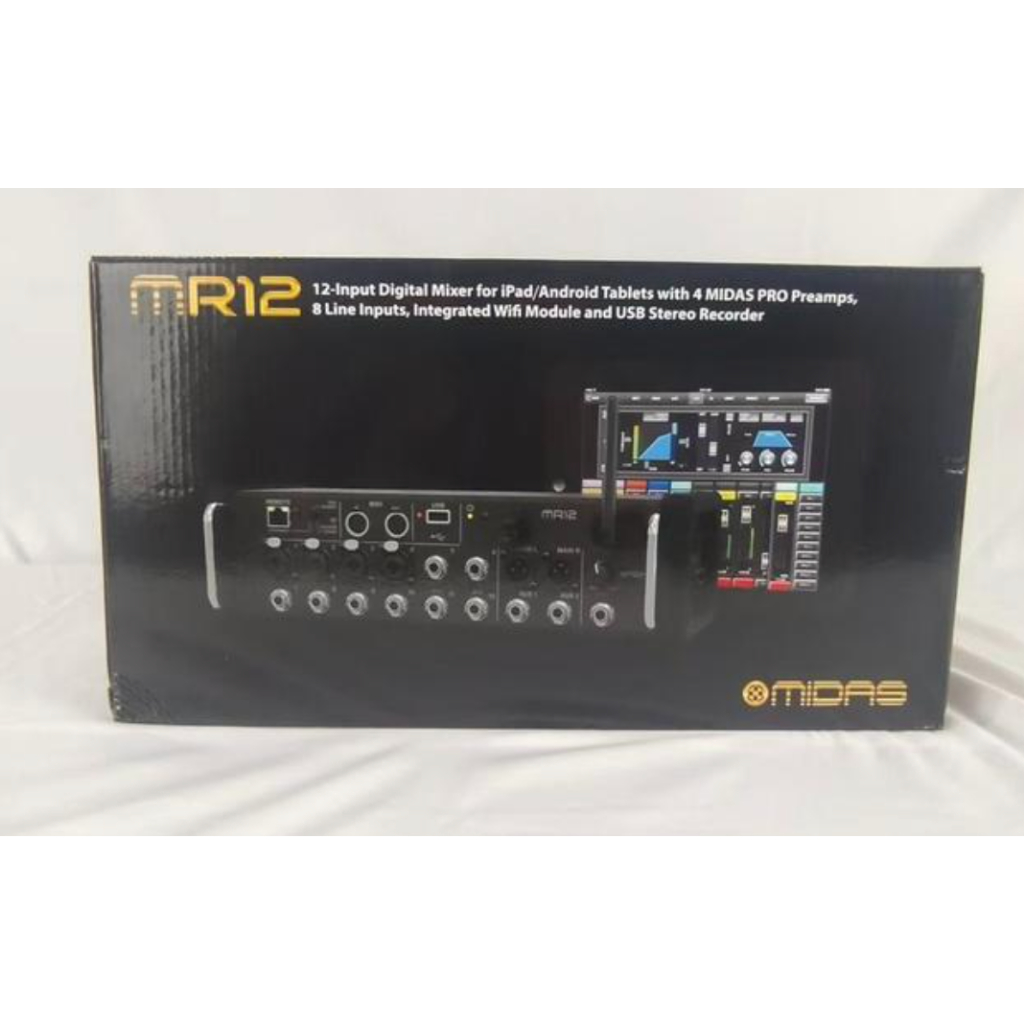 Digital Mixer Audio Midas MR12 / MR-12 // MR18 / MR-18 – China