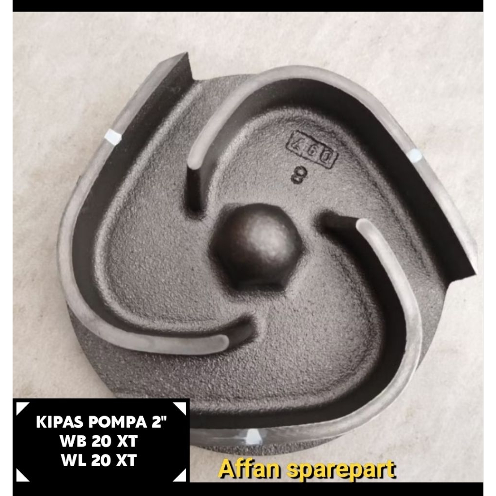 KIPAS POMPA ALKON MESIN HONDA WB 20 XT ( 78106-YB3 THAILAND