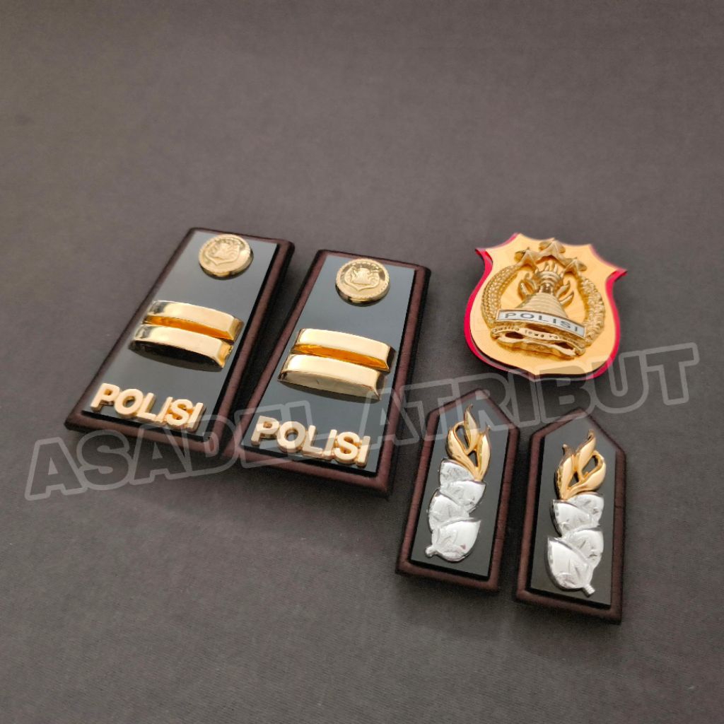 SET KOMPLIT PANGKAT IPTU PDH LIS BORDIR / PANGKAT IPTU PDH POLRI / PANGKAT IPTU PDH LIS BORDIR