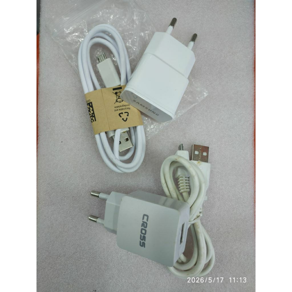 Charger Samsung, Nokia Kecil Micro USB i9000, GT-1272,  B200, Nokia 105