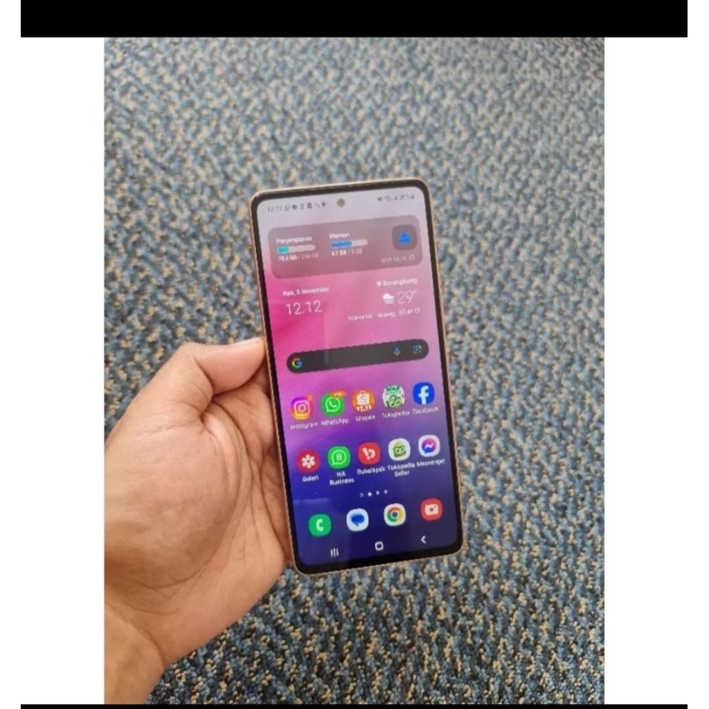 Handphone Hp Samsung Galaxy A53 5G 8/128 8/256 Second Second Bekas