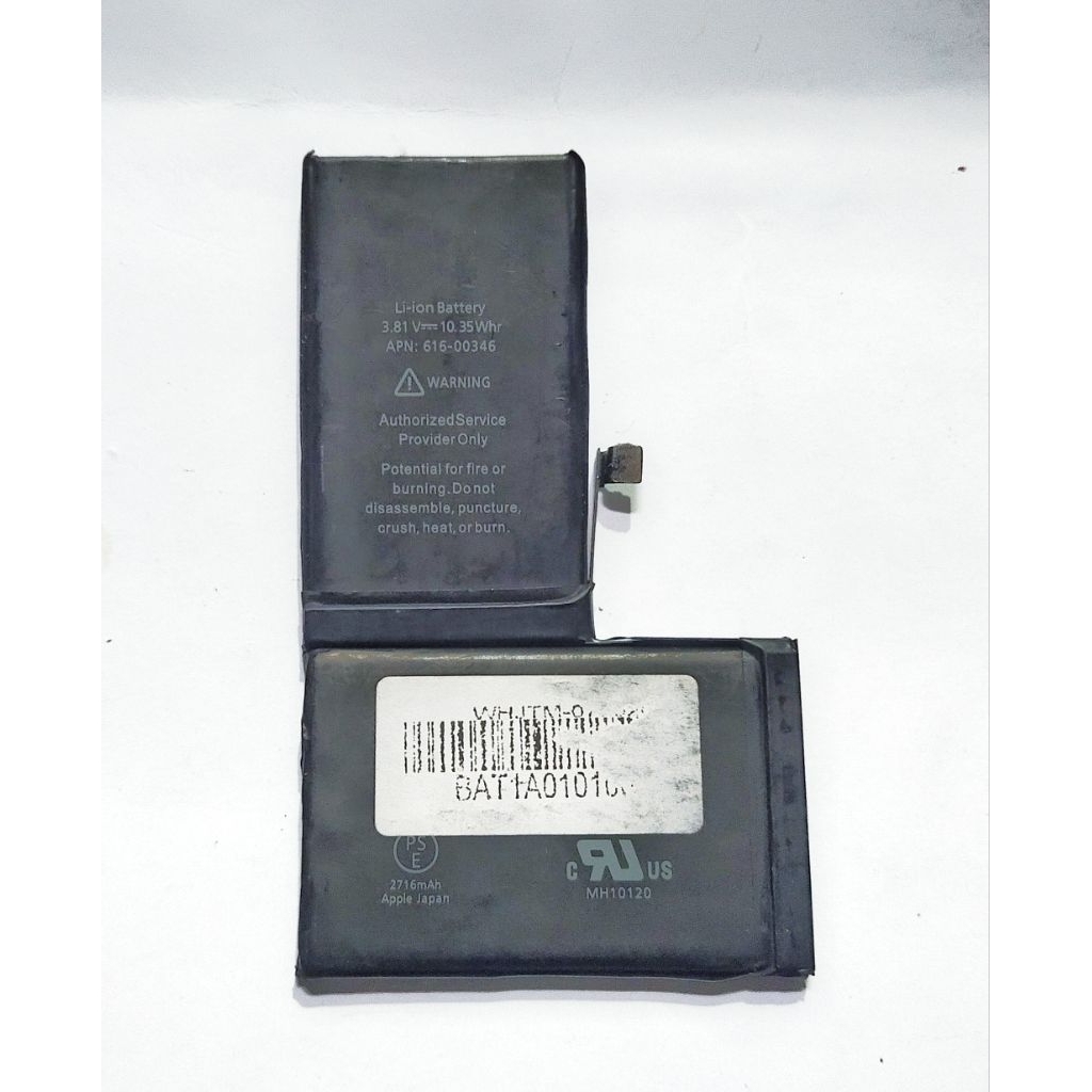 BATRE BATERAI IPHONE XS NORMAL ORIGINAL COPOTAN