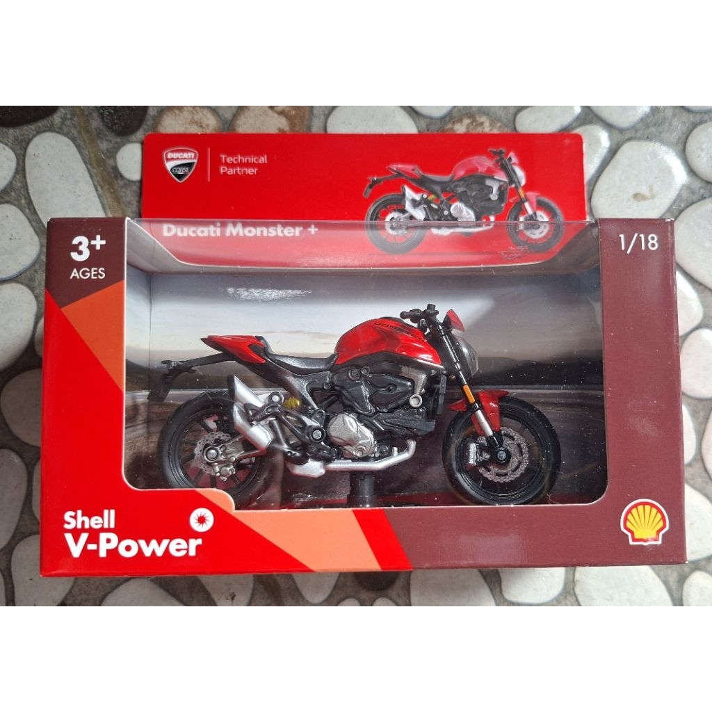 Diecast Ducati Monster 1:18