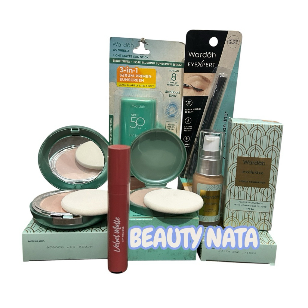 Promo Paket Wardah exclusive Set Makeup Original