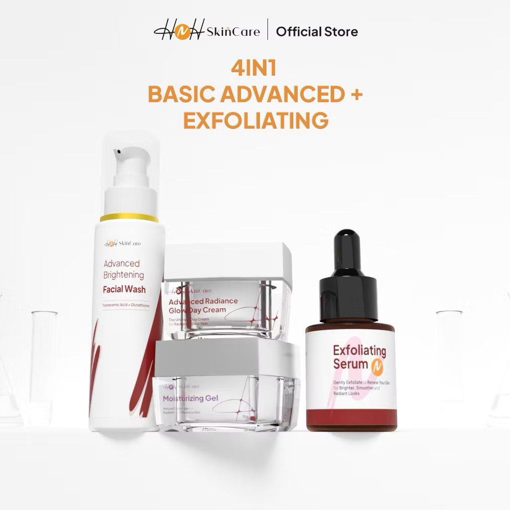 HNH Skincare Variasi Paket Basic Skincare Normal & Acne + Exfoliating Serum
