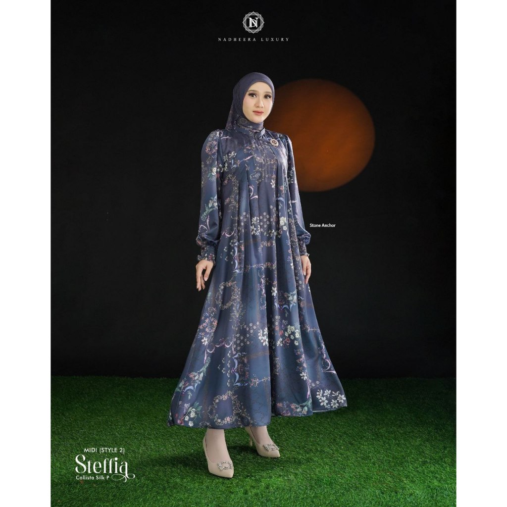 STEFFIA STYLE 2 MIDI NADHEERA LUXURY TERBARU GAMIS NADHEERA LUXURY GAMIS NADHEERA STEFFIA MIDI SERIE