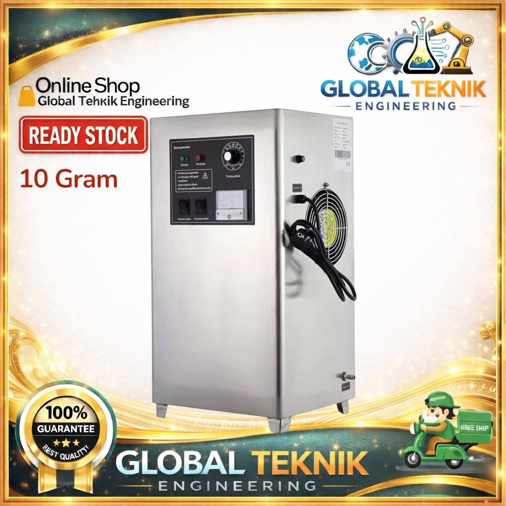Ozone 10 Gram -Mesin Ozone Generator 10gram/Air cooling ozon Generator