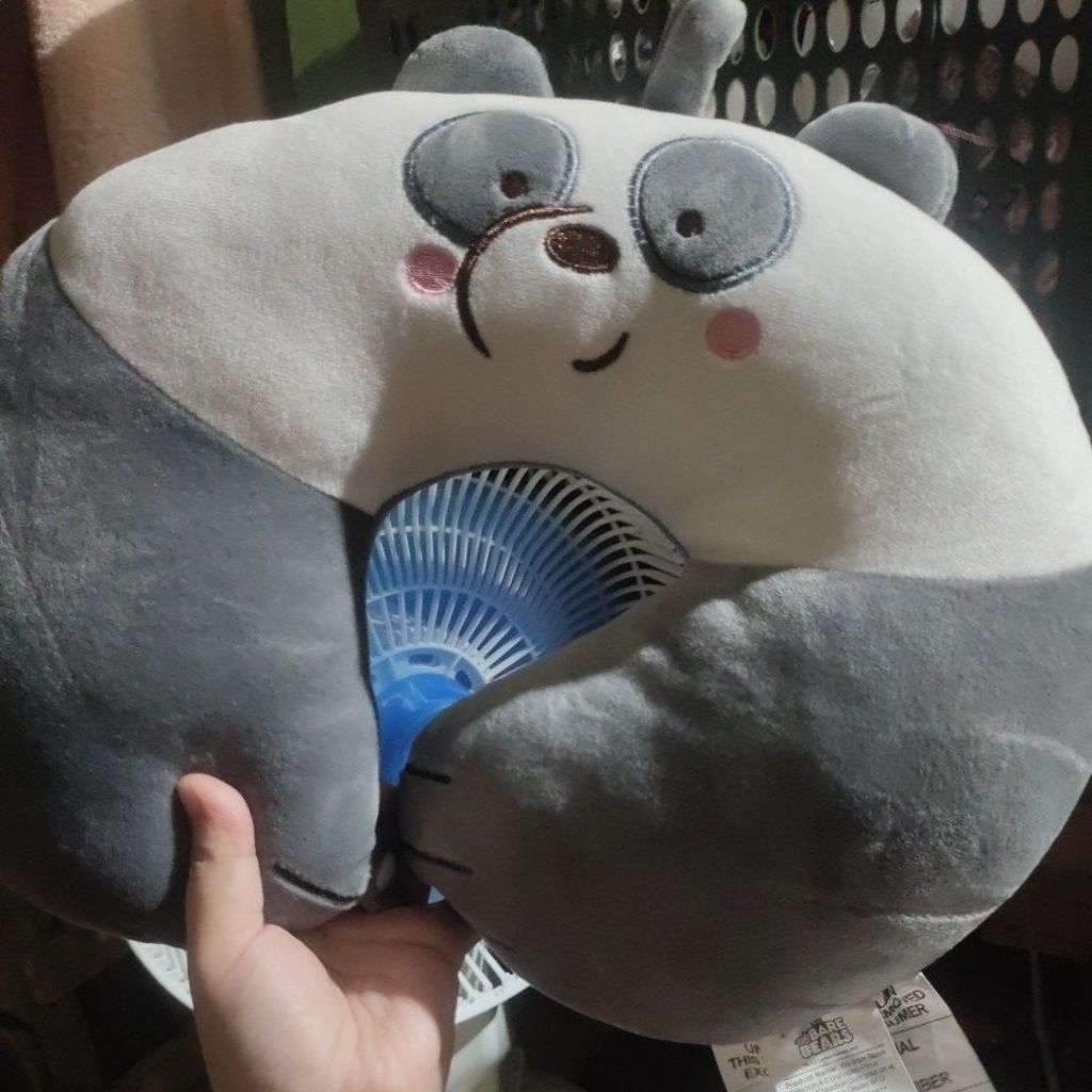 Bantal Leher Miniso bare bears