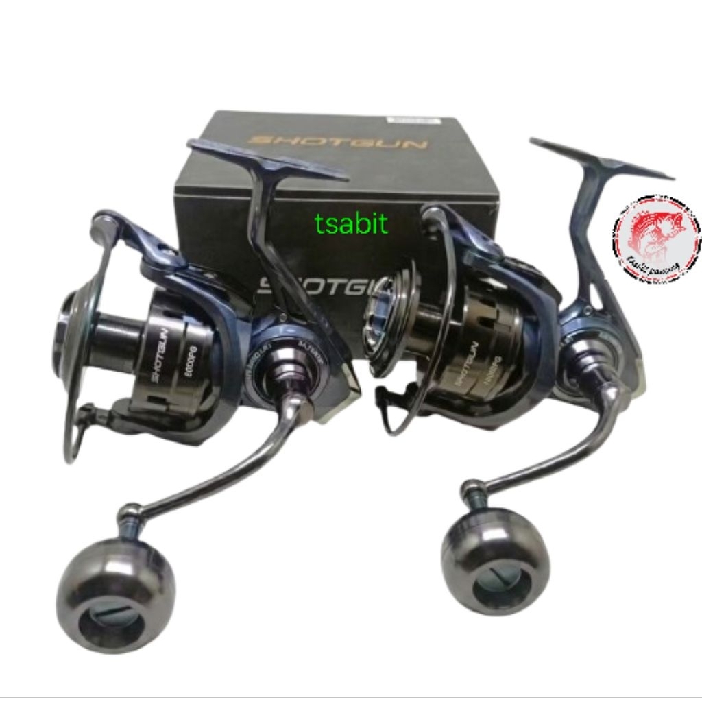 Reel iroly shotgun sw 8000pg 10000pg power handle