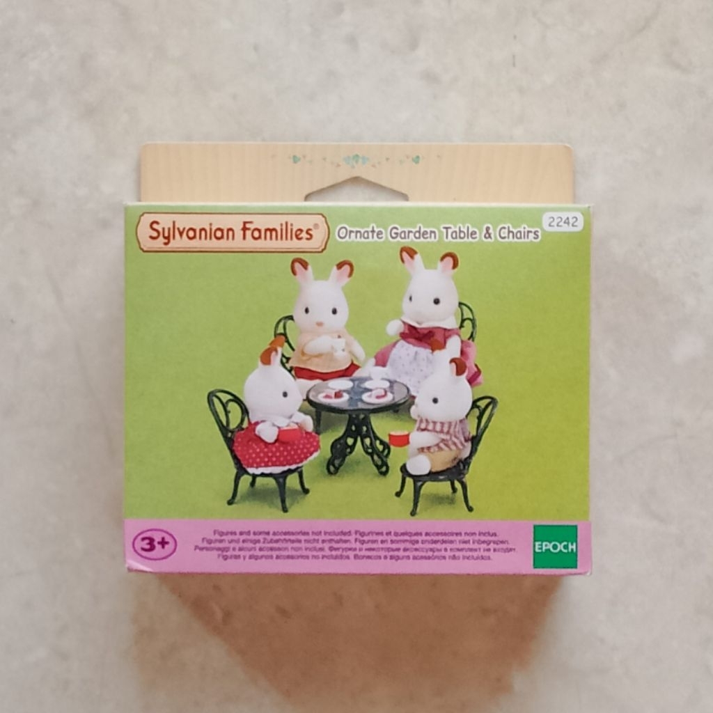 Sylvanian Families Ornate Garden Table & Chairs