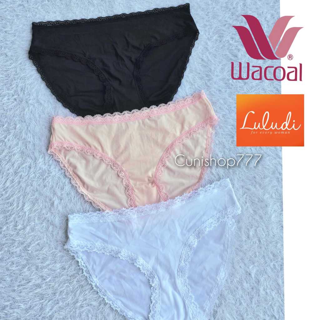LULUDI by WACOAL PANTY LACE M L LL XL CELANA DALAM WANITA CD RENDA LLP 60106