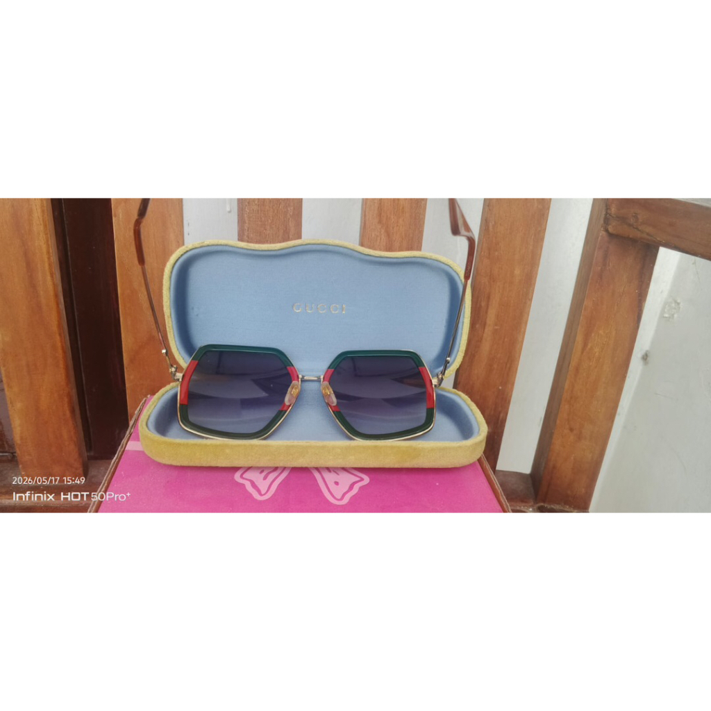 Kacamata Gucci Original Style Vintage – Dengan Case