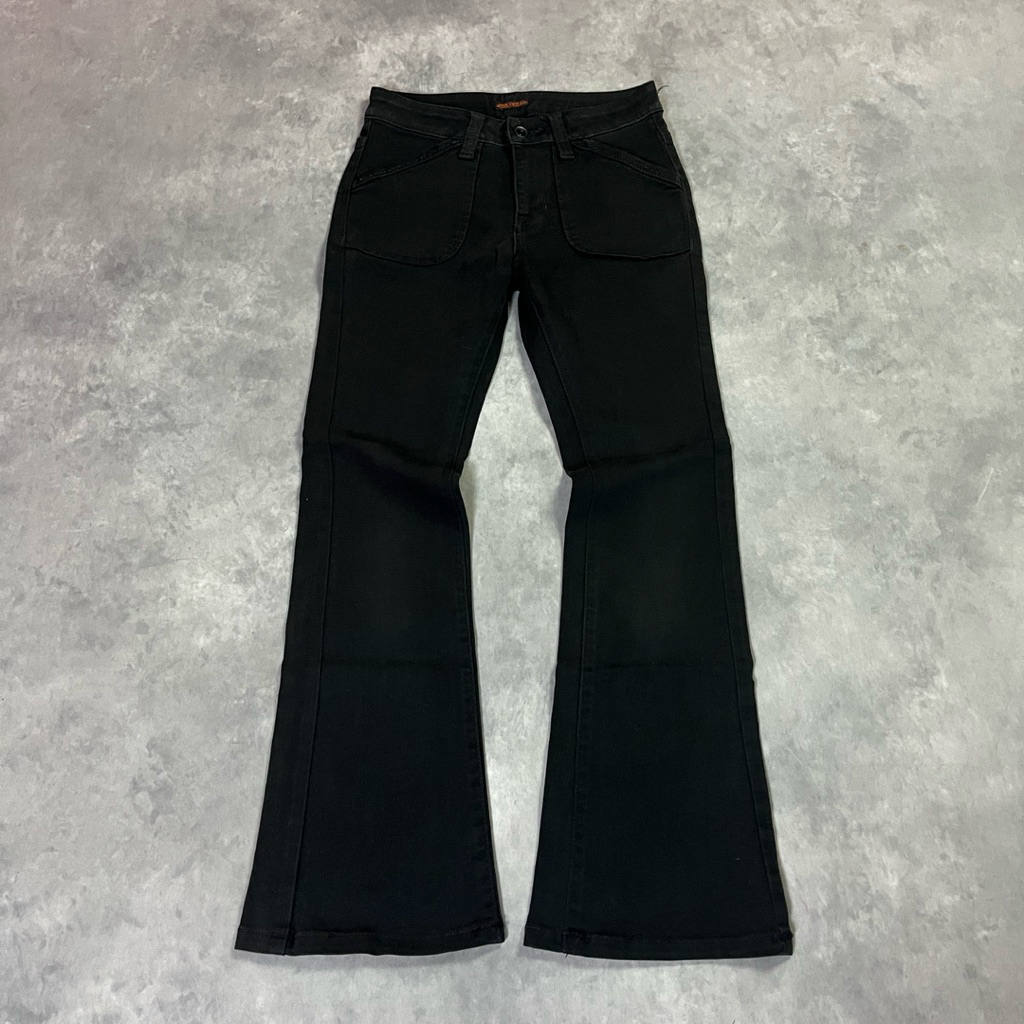 Black Gothic Flared Pants – Archive Punk Opium Style | Vkei Style